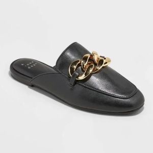 A New Day Kiki Black Mules Size 5.5